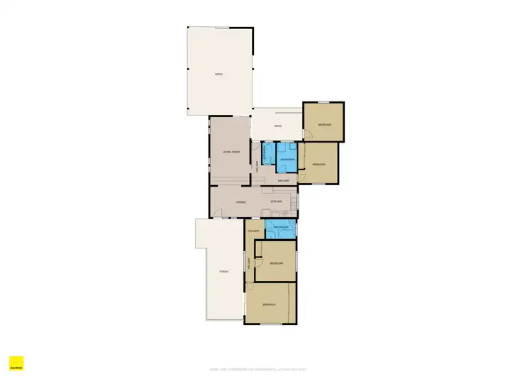 Floorplan of Homely house listing, 76 Sunnycliffs Crescent, Red Cliffs VIC 3496