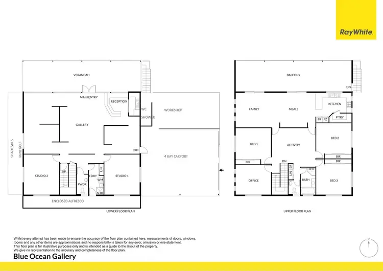 Floorplan of Homely other listing, 166-168 Ocean View Drive, Green Head WA 6514