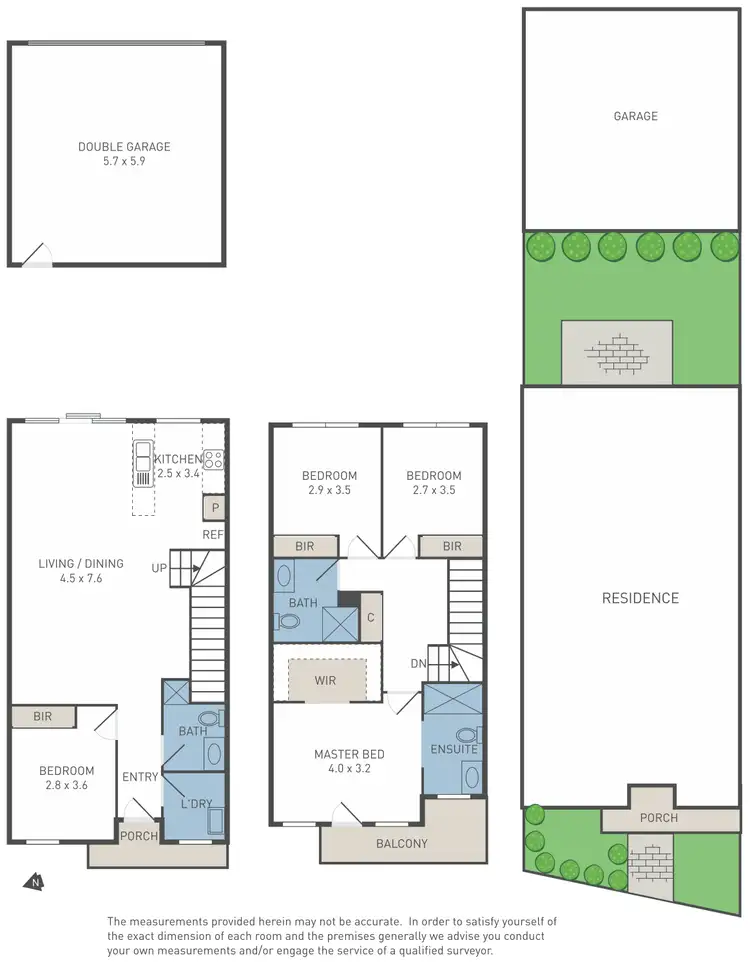 Floorplan of Homely house listing, 7 Townley Boulevard, Werribee VIC 3030
