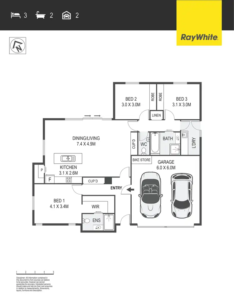Floorplan of Homely house listing, 21A Hibiscus Crescent, Rivett ACT 2611