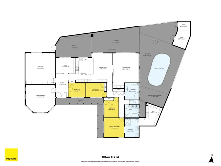 Floorplan of Homely house listing, 93 Saronvale Crescent, Hillside VIC 3037