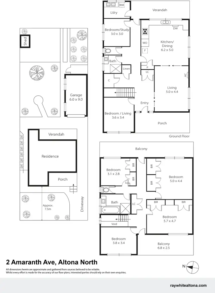 Floorplan of Homely house listing, 2 Amaranth Avenue, Altona North VIC 3025