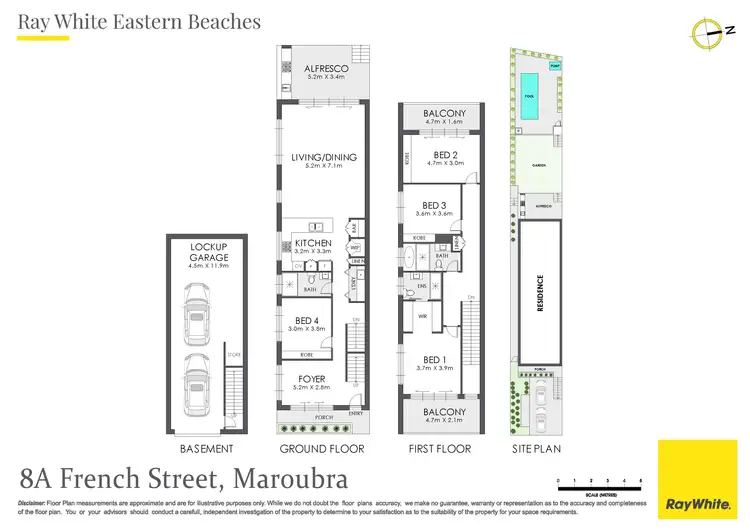 Floorplan of Homely house listing, 8A French Street, Maroubra NSW 2035