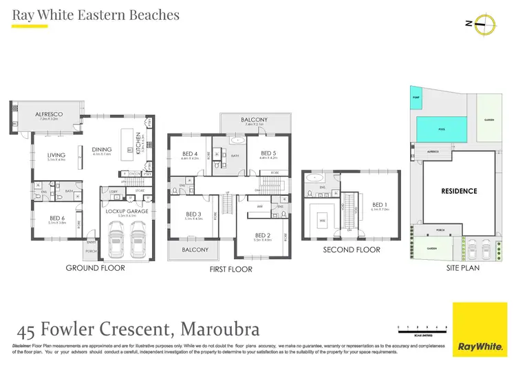 Floorplan of Homely house listing, 45 Fowler Crescent, Maroubra NSW 2035