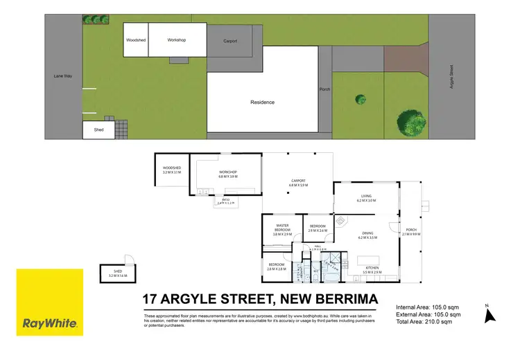 Floorplan of Homely house listing, 17 Argyle Street, New Berrima NSW 2577