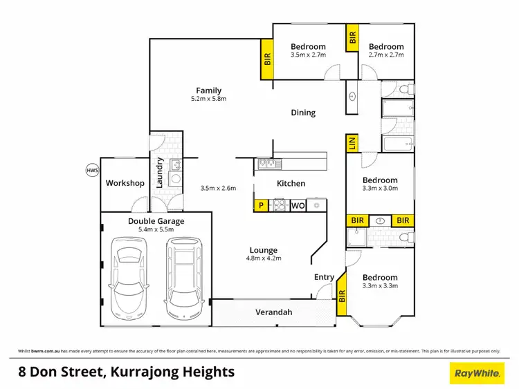 Floorplan of Homely house listing, 8 Don Street, Kurrajong Heights NSW 2758