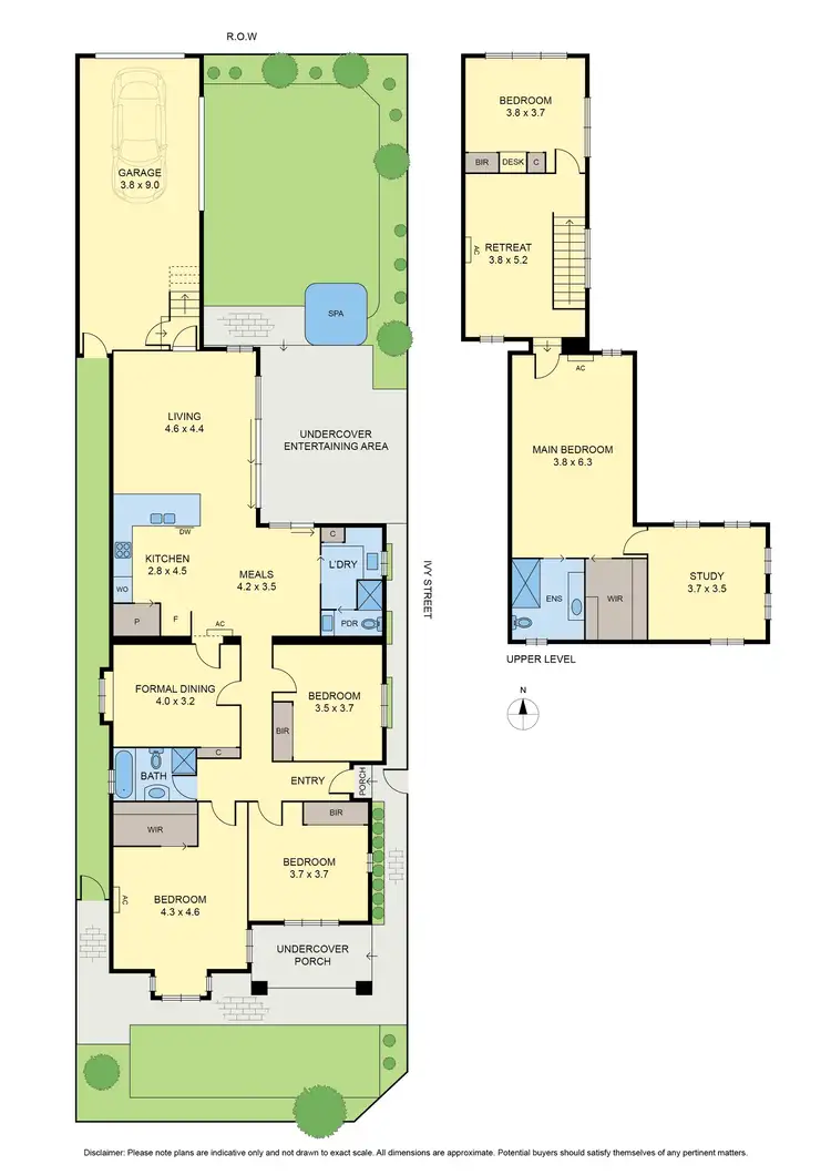 Floorplan of Homely house listing, 44 Union Street, Brunswick VIC 3056