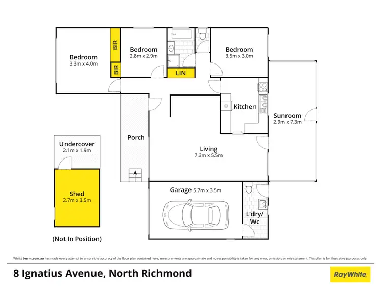 Floorplan of Homely house listing, 8 Ignatius Avenue, North Richmond NSW 2754