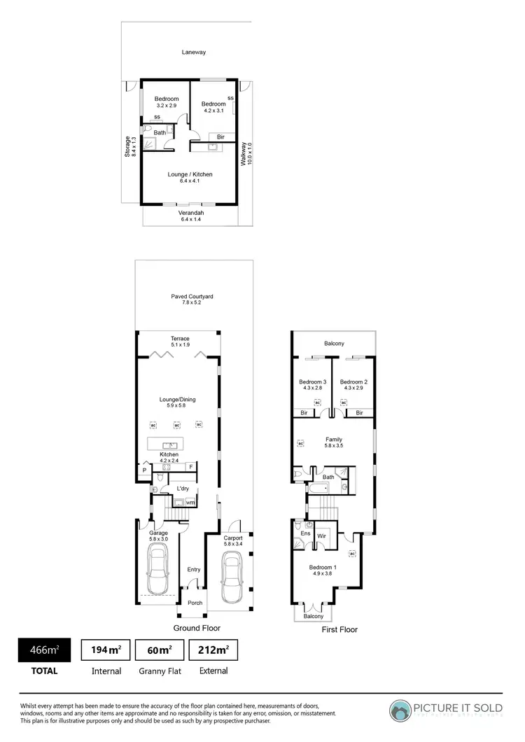 Floorplan of Homely house listing, 5B Rosemont Street, Norwood SA 5067
