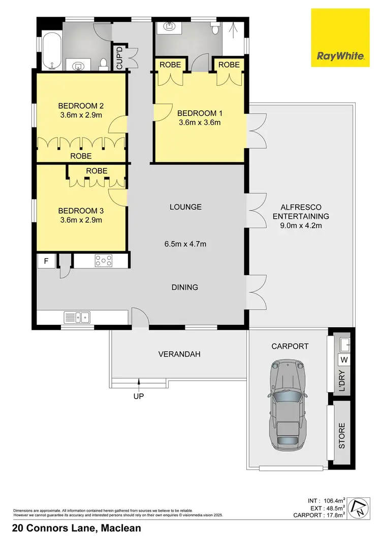 Floorplan of Homely house listing, 20 Connors Lane, Maclean NSW 2463