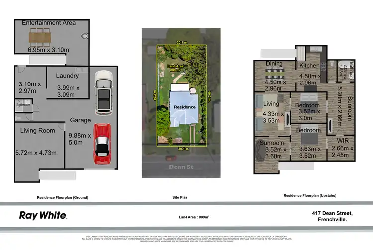 Floorplan of Homely house listing, 417 Dean Street, Frenchville QLD 4701