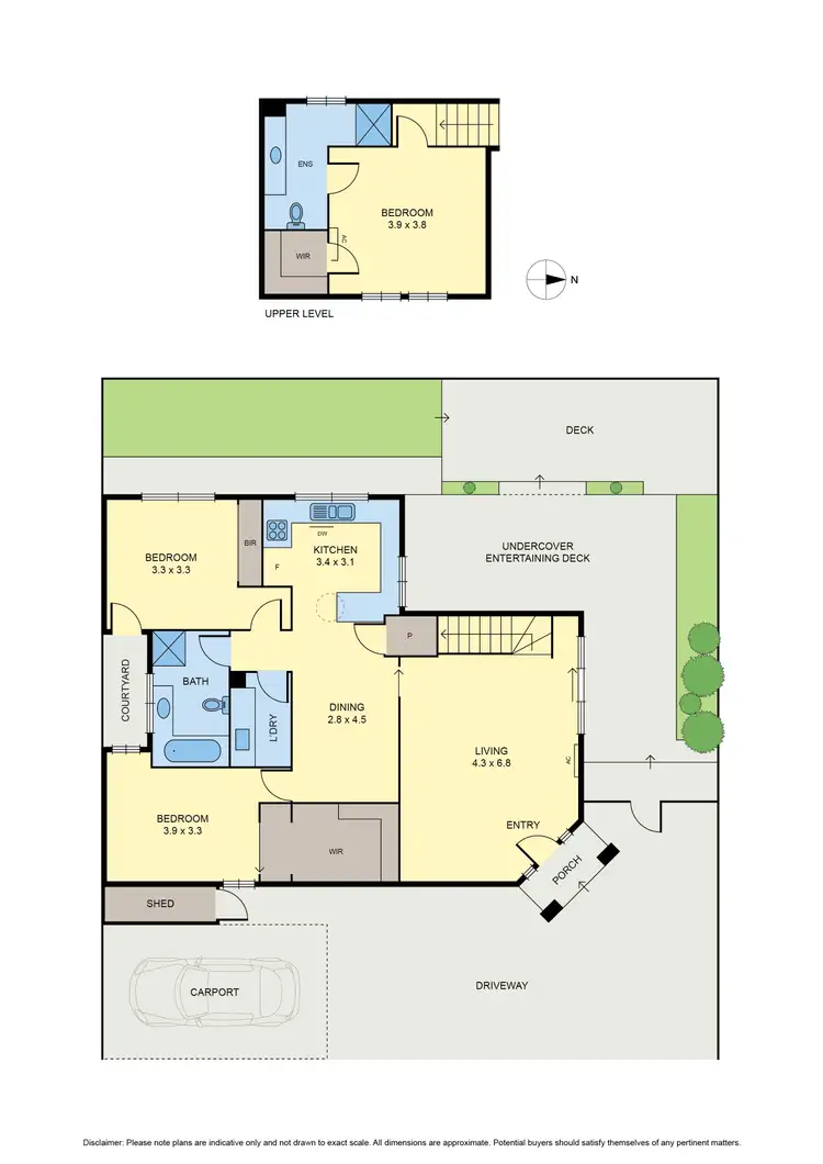 Floorplan of Homely villa listing, 69A Maude Avenue, Glenroy VIC 3046