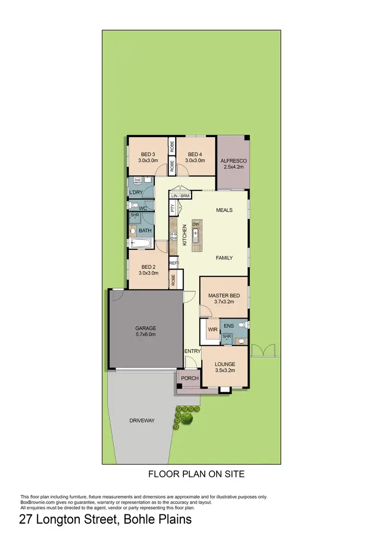 Floorplan of Homely house listing, 27 Longton Street, Bohle Plains QLD 4817