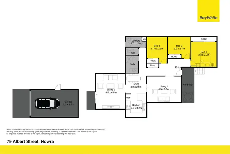 Floorplan of Homely house listing, 79 Albert Street, Nowra NSW 2541