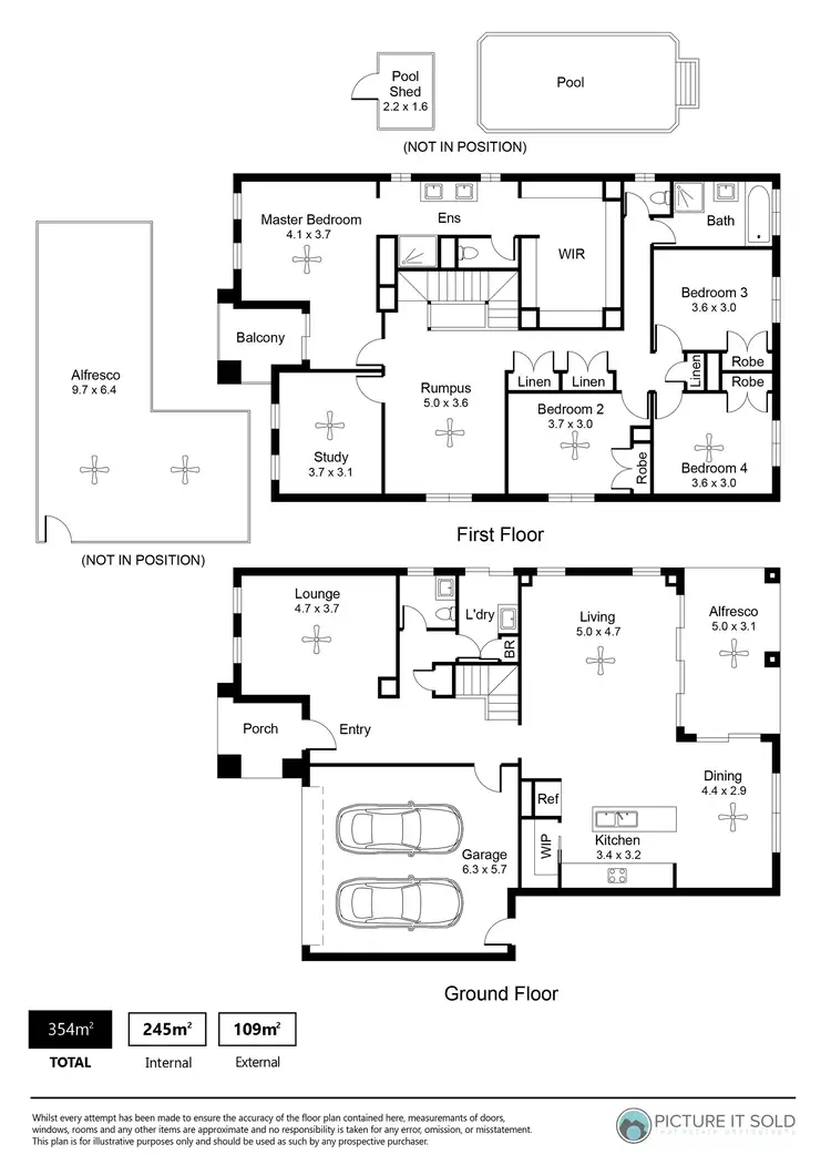 Floorplan of Homely house listing, 13 Pedlar Close, Blakeview SA 5114