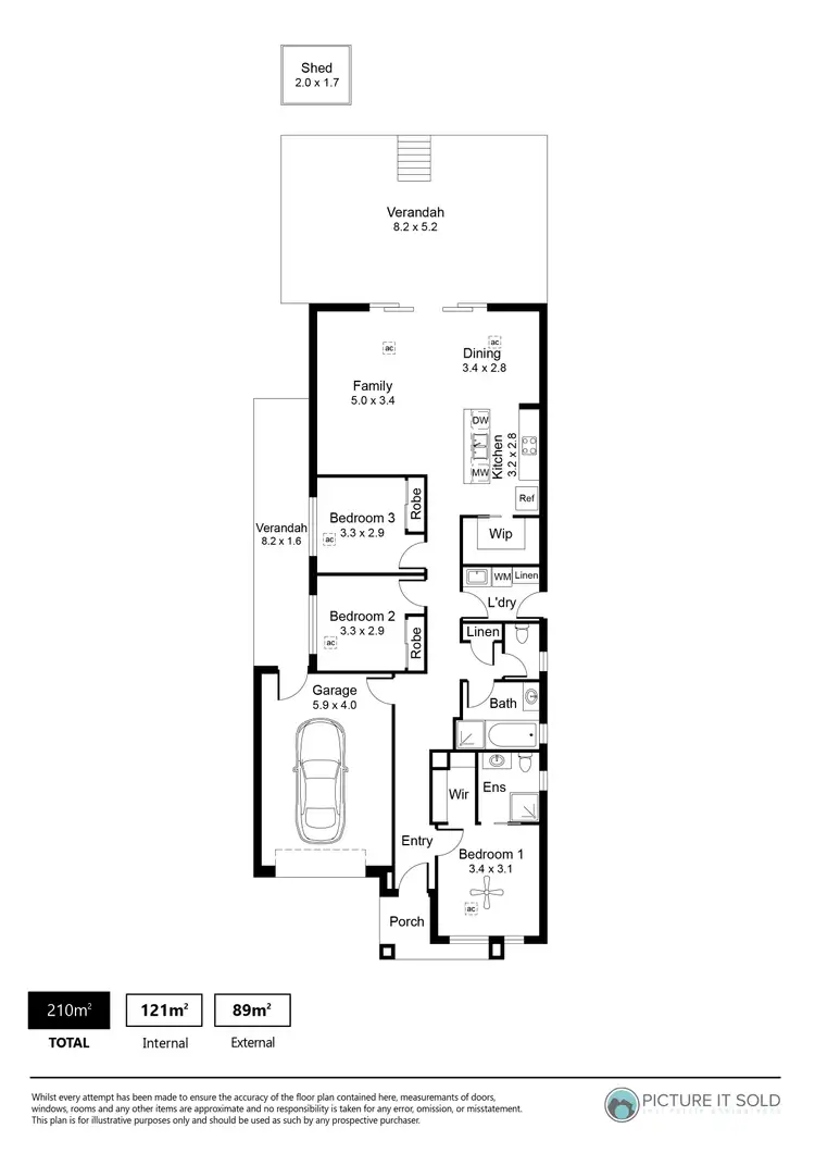Floorplan of Homely house listing, 17B Bottrell Avenue, Ingle Farm SA 5098