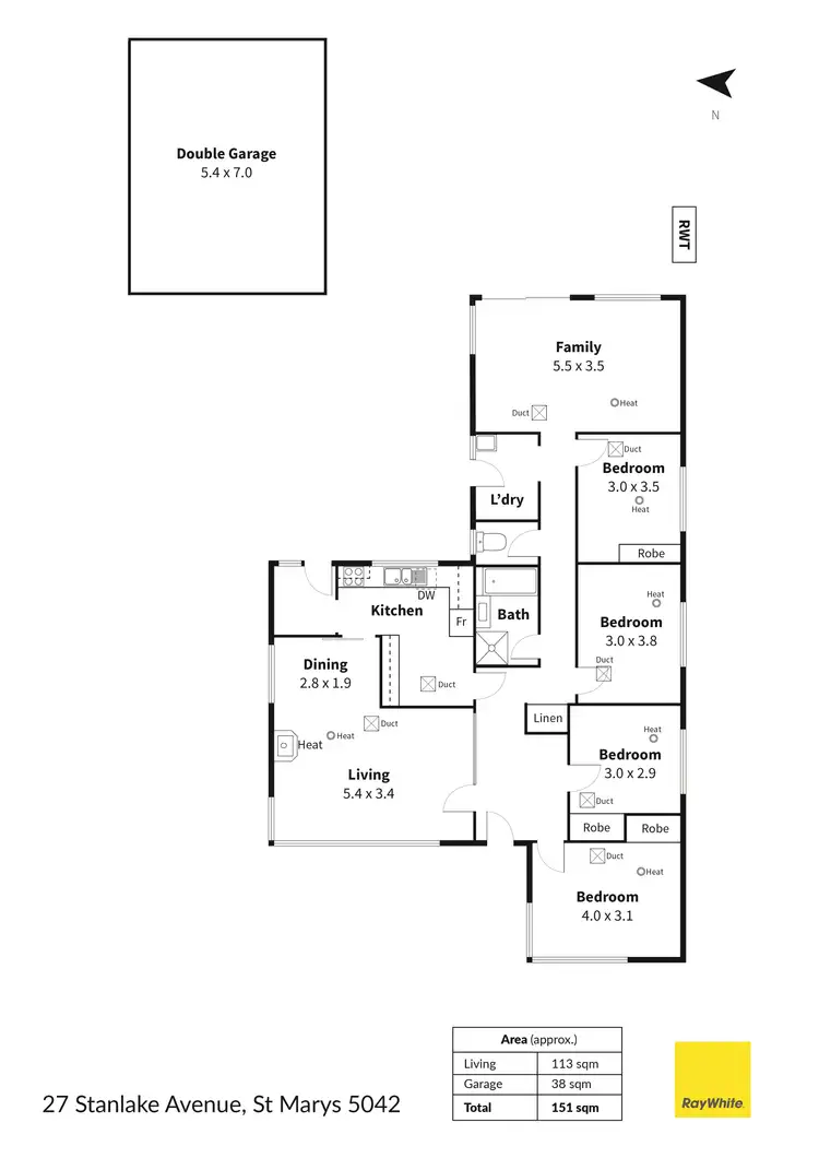 Floorplan of Homely house listing, 27 Stanlake Avenue, St Marys SA 5042