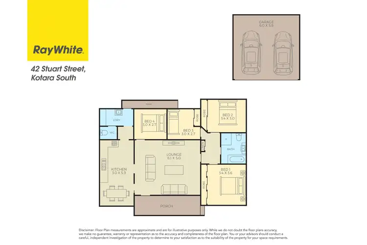 Floorplan of Homely house listing, 42 Stuart Street, Kotara South NSW 2289