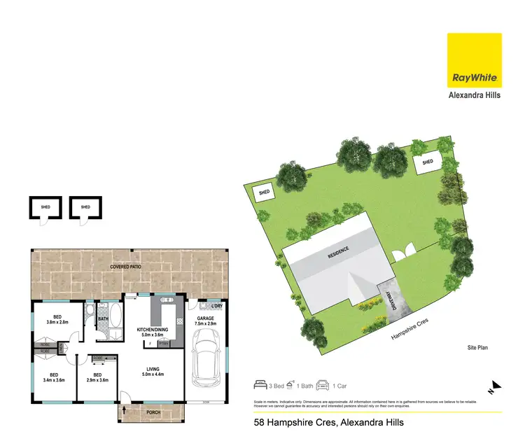 Floorplan of Homely house listing, 58 Hampshire Crescent, Alexandra Hills QLD 4161