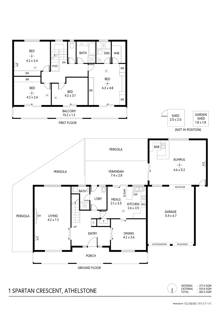 Floorplan of Homely other listing, 1 Spartan Crescent, Athelstone SA 5076
