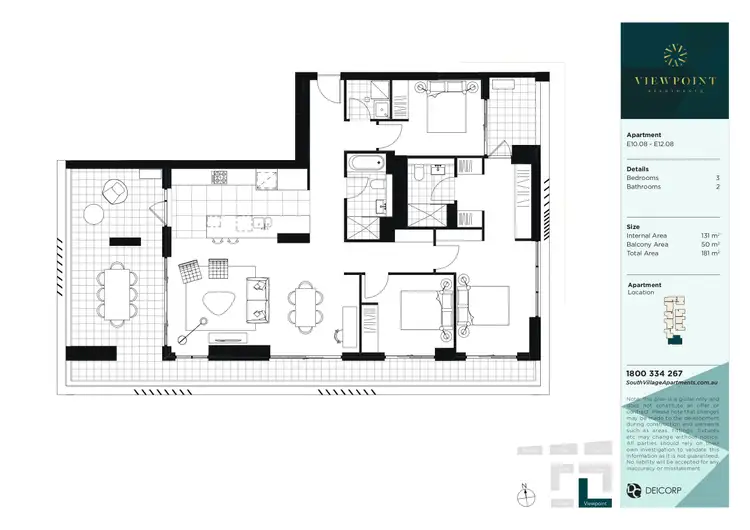 Floorplan of Homely unit listing, 1108/35 Flora Street, Kirrawee NSW 2232