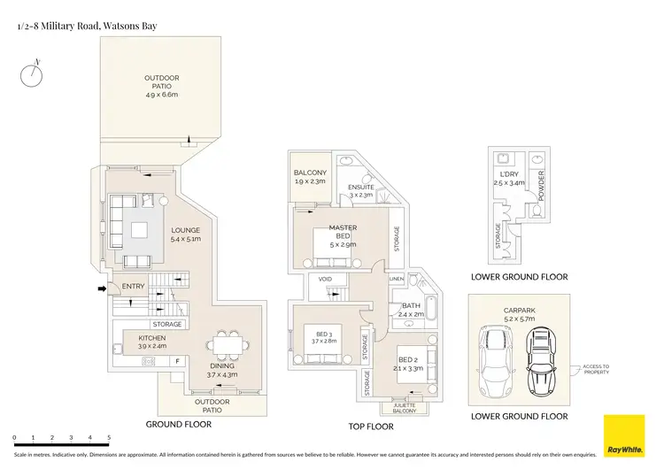 Floorplan of Homely apartment listing, 1/2-8 Military Road, Watsons Bay NSW 2030