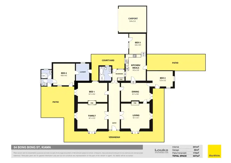 Floorplan of Homely house listing, 64 Bong Bong Street, Kiama NSW 2533