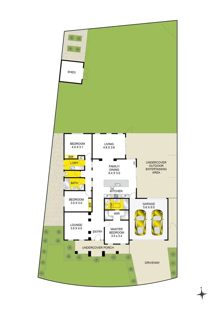 Floorplan of Homely house listing, 11 Pinot Street, Waurn Ponds VIC 3216