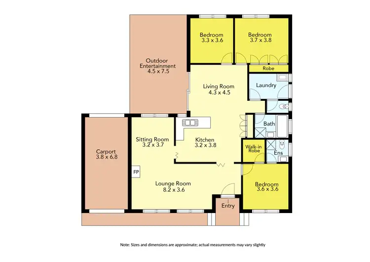 Floorplan of Homely house listing, 16 Mt Doran-egerton Road, Mount Doran VIC 3334