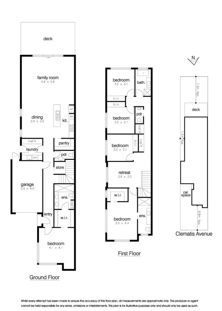 Floorplan of Homely house listing, 13 Clematis Avenue, Altona North VIC 3025