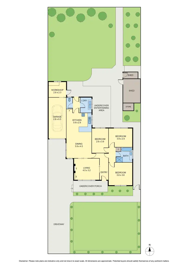 Floorplan of Homely house listing, 16 Dorothy Street, Fawkner VIC 3060