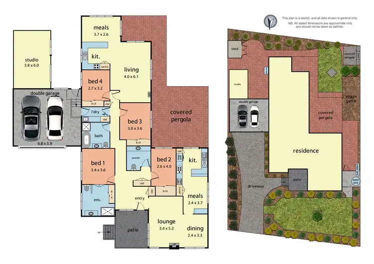Floorplan of Homely house listing, 10 Dumosa Avenue, Croydon VIC 3136