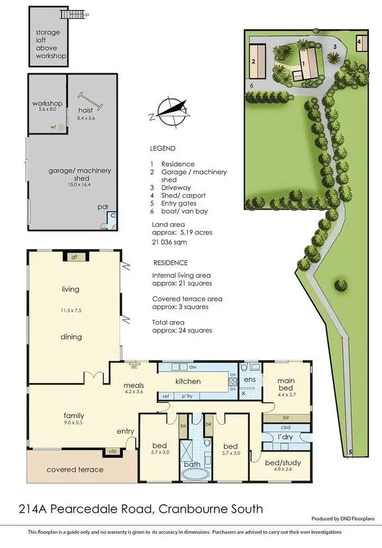 Floorplan of Homely house listing, 214A Pearcedale Road, Cranbourne South VIC 3977