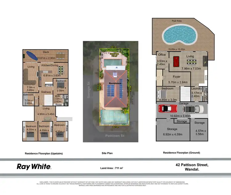 Floorplan of Homely house listing, 42 Pattison Street, Wandal QLD 4700