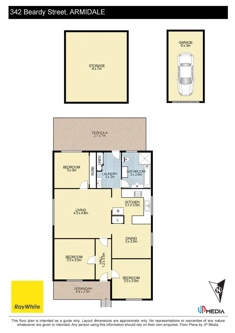 Floorplan of Homely house listing, 342 Beardy Street, Armidale NSW 2350