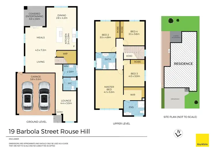 Floorplan of Homely house listing, 19 Barbola Street, Rouse Hill NSW 2155