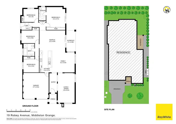Floorplan of Homely house listing, 19 Robey Avenue, Middleton Grange NSW 2171