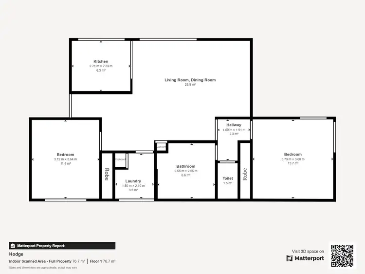 Floorplan of Homely house listing, 9/745 Hodge Street, Glenroy NSW 2640