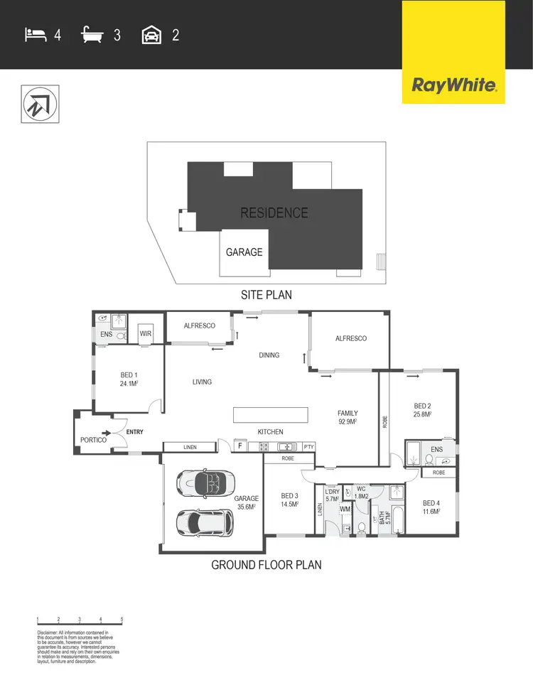 Floorplan of Homely house listing, 3 Buzo Gardens, Franklin ACT 2913