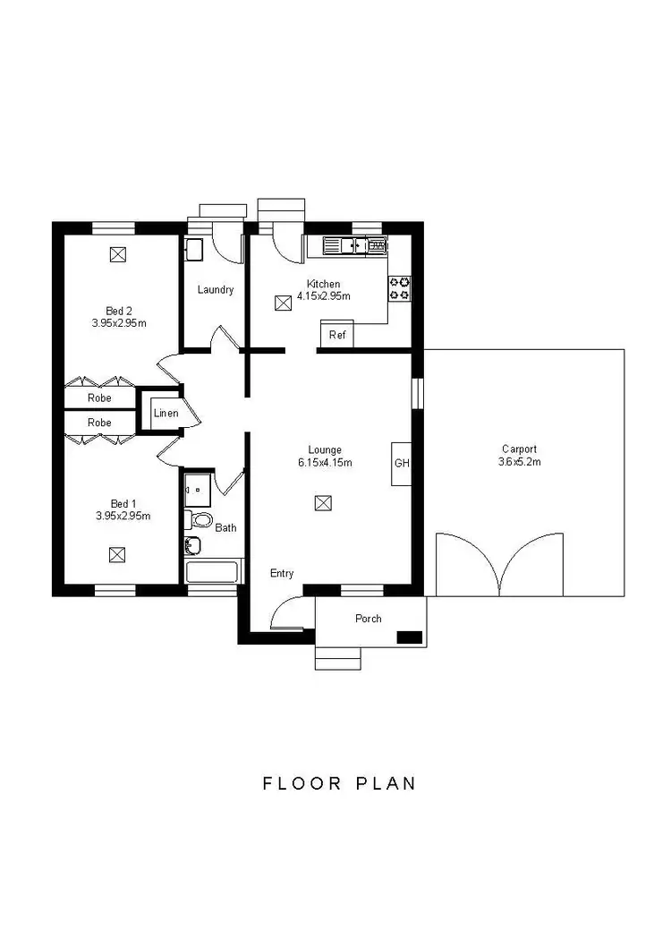 Floorplan of Homely house listing, 7 Shearwater Place, Noarlunga Downs SA 5168