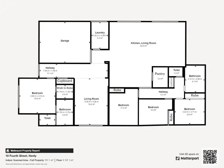 Floorplan of Homely house listing, 10 Fourth Street, Henty NSW 2658