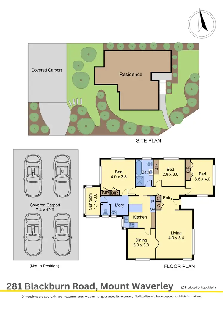 Floorplan of Homely house listing, 281 Blackburn Road, Mount Waverley VIC 3149