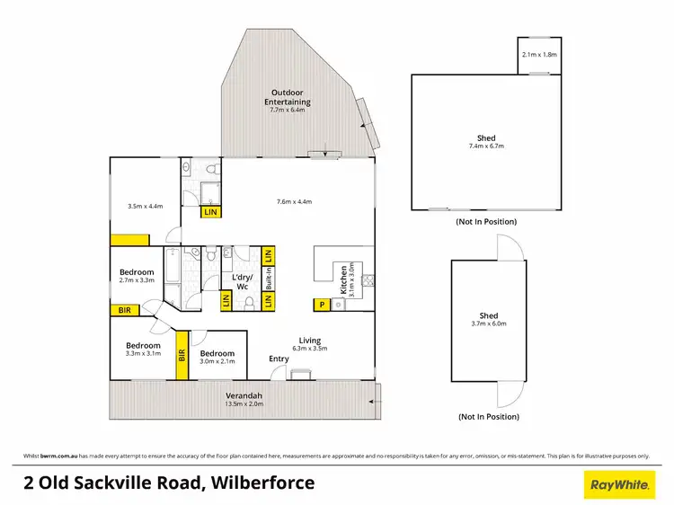 Floorplan of Homely house listing, 2 Old Sackville Road, Wilberforce NSW 2756