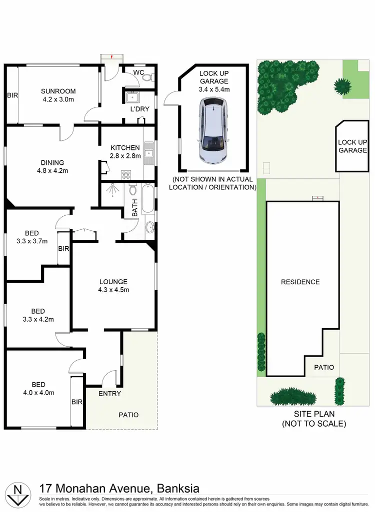 Floorplan of Homely house listing, 17 Monahan Avenue, Banksia NSW 2216