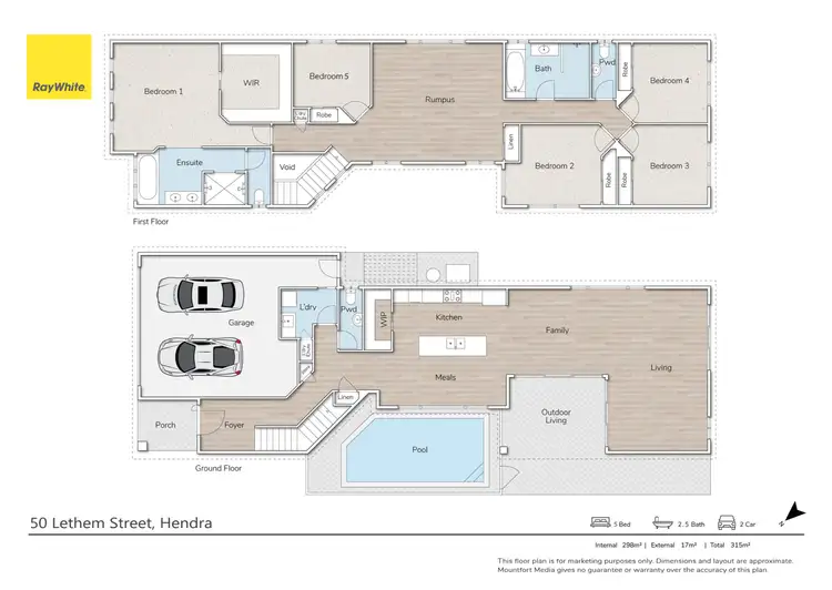 Floorplan of Homely house listing, 50 Lethem Street, Hendra QLD 4011