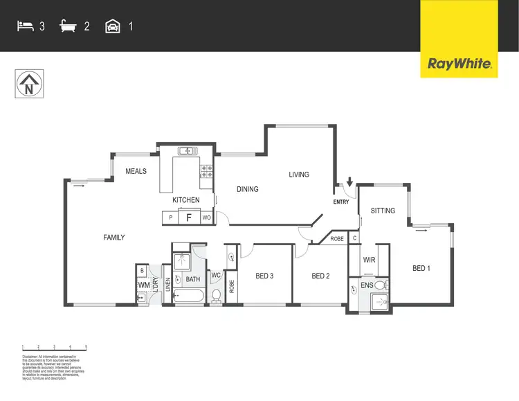 Floorplan of Homely house listing, 6 Mackerras Crescent, Theodore ACT 2905