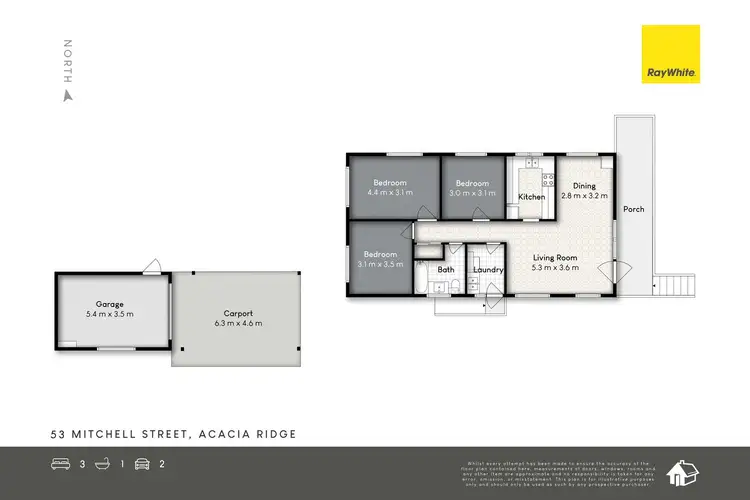 Floorplan of Homely house listing, 53 Mitchell Street, Acacia Ridge QLD 4110