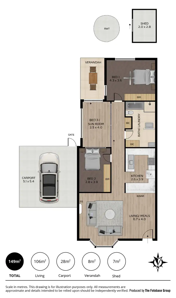 Floorplan of Homely house listing, 5/15 Ashbourne Road, Strathalbyn SA 5255