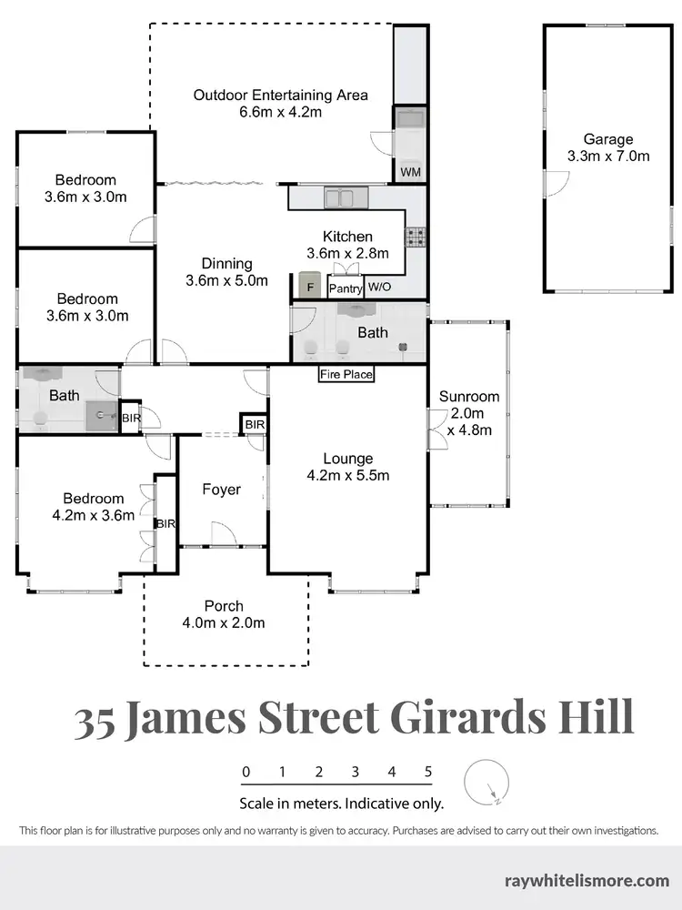 Floorplan of Homely house listing, 35 James Street, Girards Hill NSW 2480