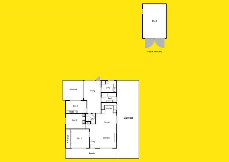 Floorplan of Homely house listing, 6 Sharland Street, Mildura VIC 3500